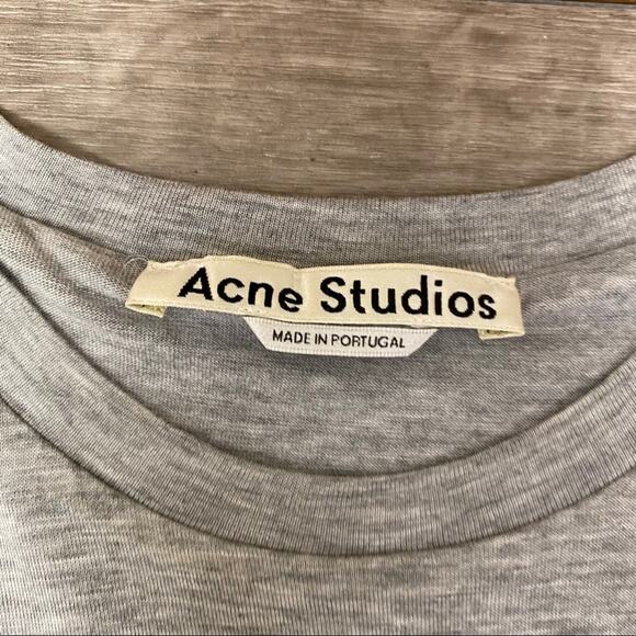 Acne Studios Ordelia Tencel Dress Grey XS - Picture 8 of 10